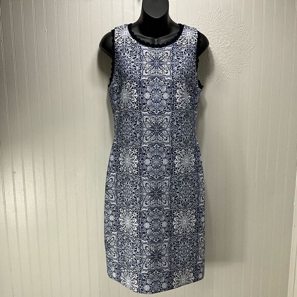 TOMMY HILFIGER Sleeveless Shift Dress - Picture 1 of 5